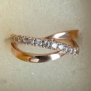 Le Vian Nude Diamond Ring 1/2 ct tw Round 14K Strawberry Gold